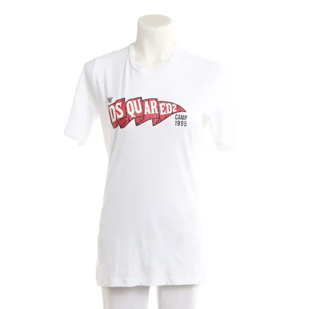 Shirt, in White, Cotton, Dsquared