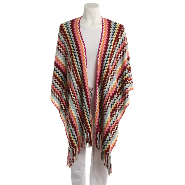 Poncho, in Mehrfarbig, Baumwolle, Missoni