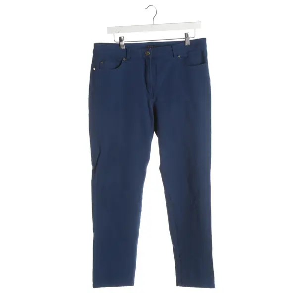 Pants, in Blue, Cotton, Escada