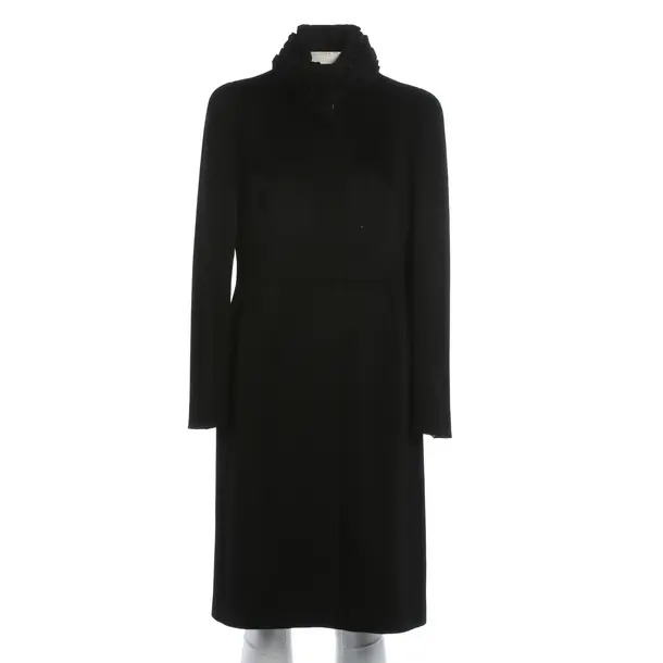 Winter Coat, in Black, Wool, Armani Collezioni