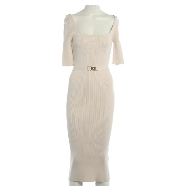 Dress, in Cream, Viscose, Elisabetta Franchi