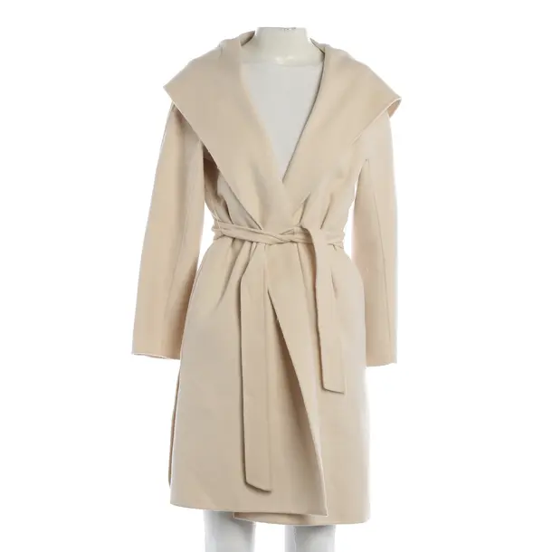 Übergangsmantel, in Cream, Kaschmir, Max Mara