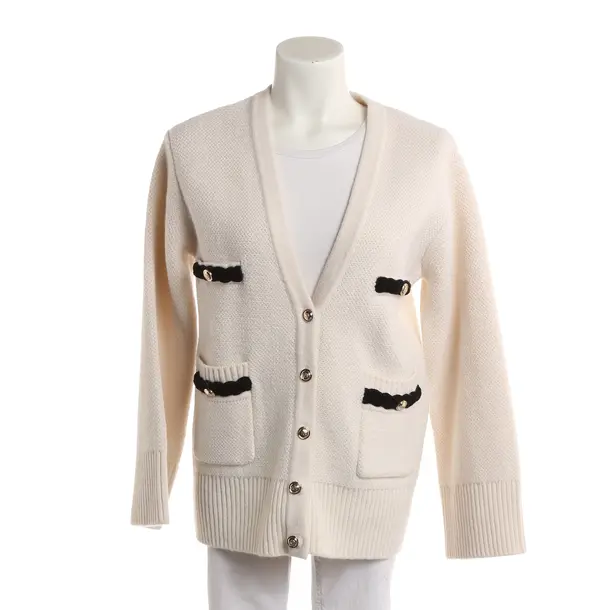 Strickjacke, in Cream, Wolle, Sandro
