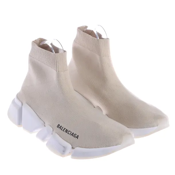 High-Top Sneakers, in Beige, Balenciaga