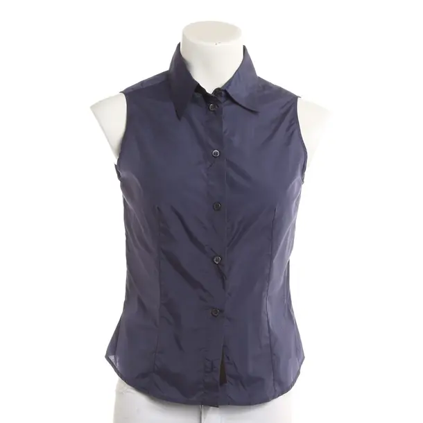 Top, in Navy, Baumwolle, Prada