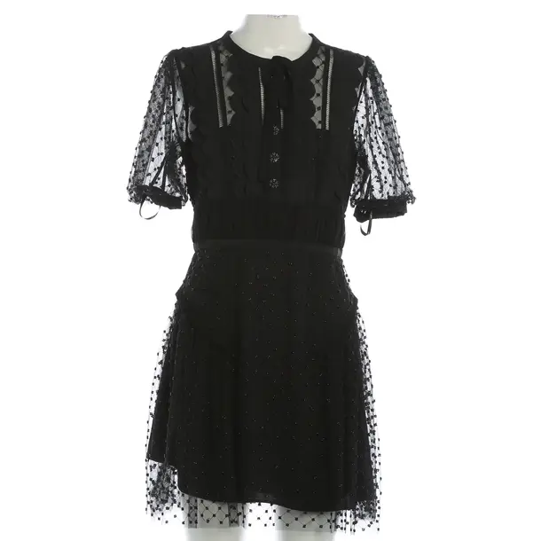 Cocktail Dress, in Black, Polyester, self-portrait