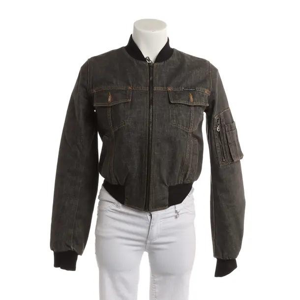 Sommerjacke, in Grau, Baumwolle, Dolce & Gabbana