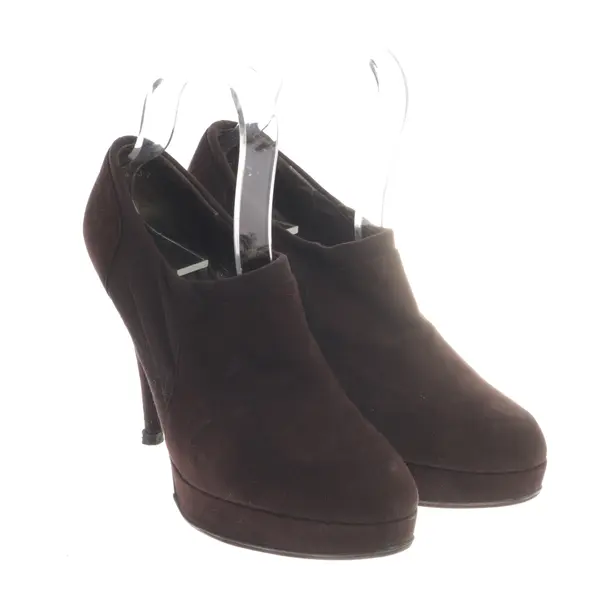 Ankle Pumps, in Dunkelbraun, Stuart Weitzman