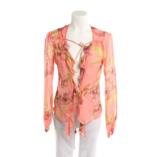 Blouse, in Multicolored, Silk, Roberto Cavalli