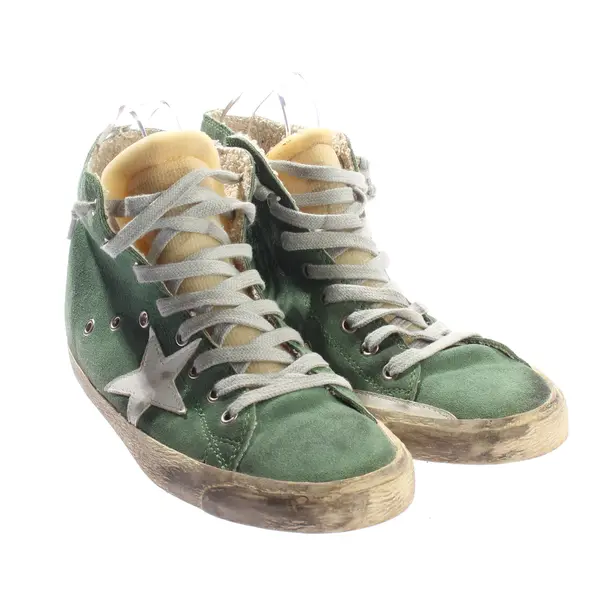 High-Top Sneakers, in Green, Golden Goose