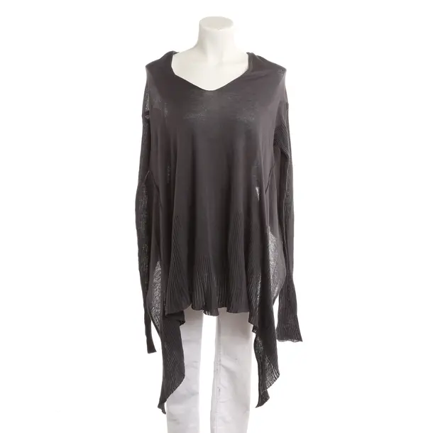 Strickjacke, in Grau, Kaschmir, Rick Owens