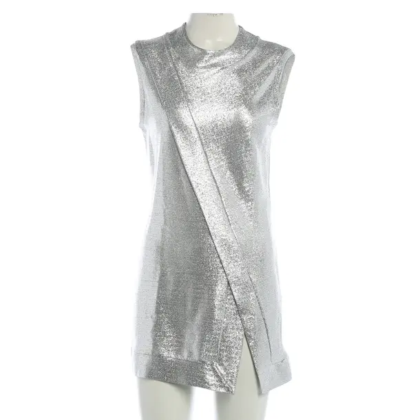 Cocktail Dress, in Silver, Viscose, Paco Rabanne