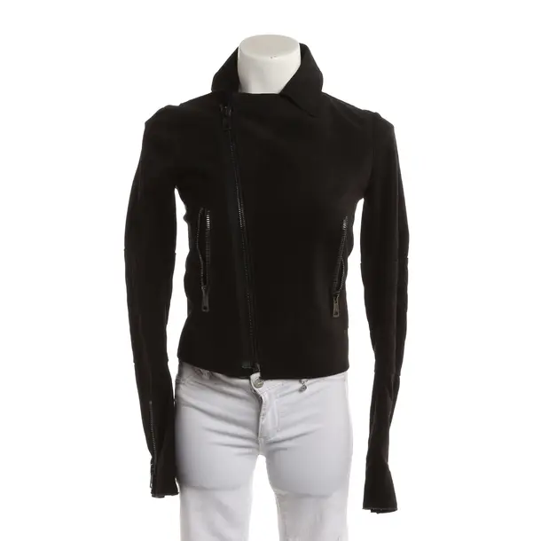 LeatherJacket, in Black, Leather, Balenciaga