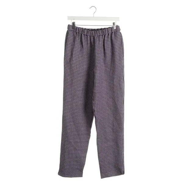 Pants, in Purple, Polyacryl, Forte_Forte