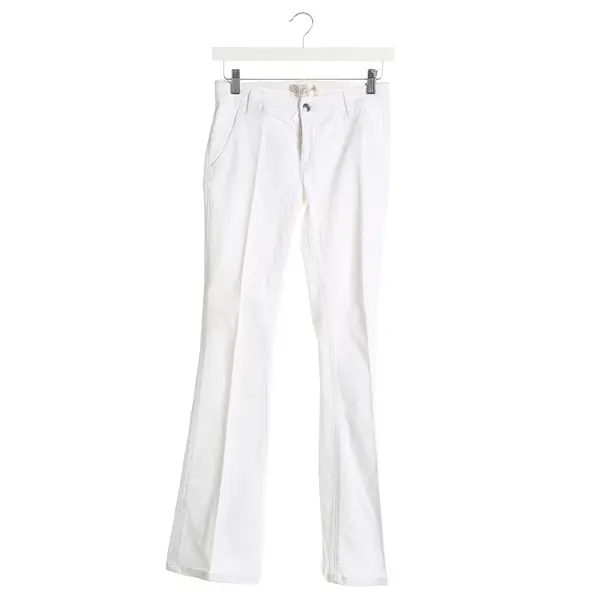 Jeans svasati, in Bianco, Cotone, Marinaio