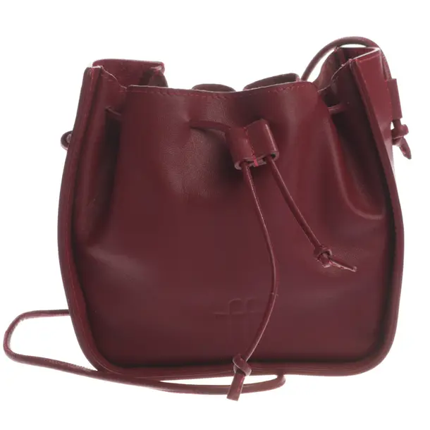 Cross Body Bag, in Bordeaux, Leather, Forte_Forte