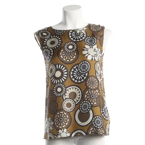 Top, in Multicolored, Silk, Max Mara
