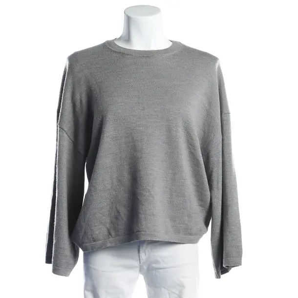 Wool Jumper, in Gray, Wool, Khaite