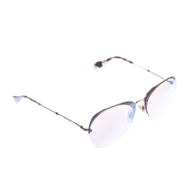 Sunglasses, in Gold, Synthetic / Metal, Miu Miu