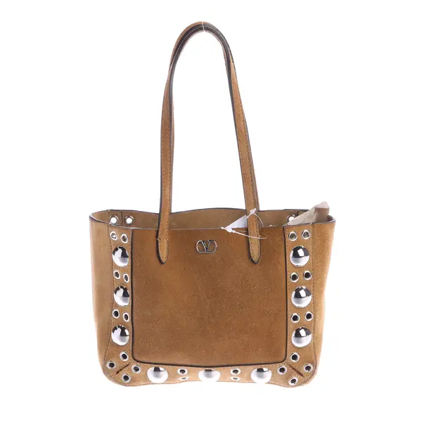Handbag, in Brown, Leather, Valentino