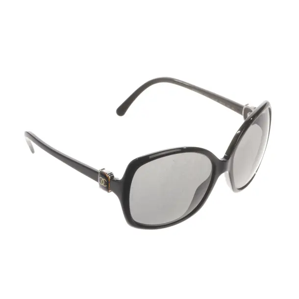 Sonnenbrille, in Schwarz, Kunststoff, Chanel