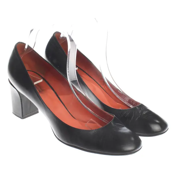 Décolleté, in Nero, Santoni