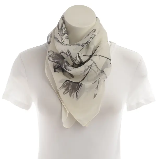 Tuch, in Beige, Seide, Salvatore Ferragamo