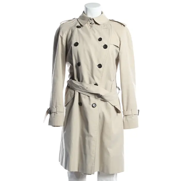Trench, in Beige, Cotone, Burberry