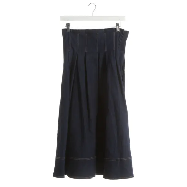 Skirt, in Navy, Baumwolle, Ulla Johnson