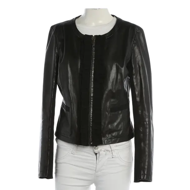 Lederjacke, in Braun, Leder, Max Mara
