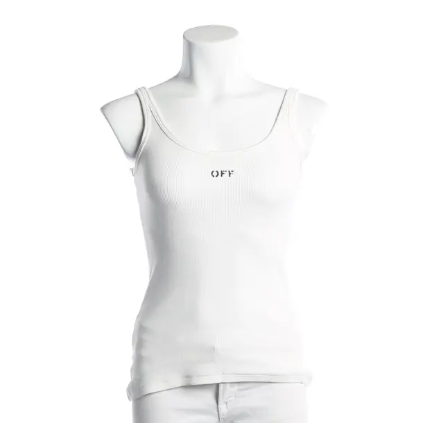 In alto, in Bianco, Cotone, Bianco sporco