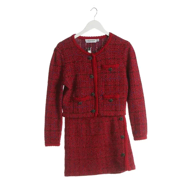 Skirt Suit, in Multicolored, Wool, self-portrait
