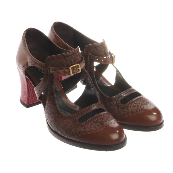 Pumps, in Hellbraun, Fendi