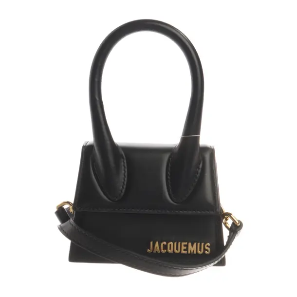 Abendtasche, in Schwarz, Leder, Jacquemus