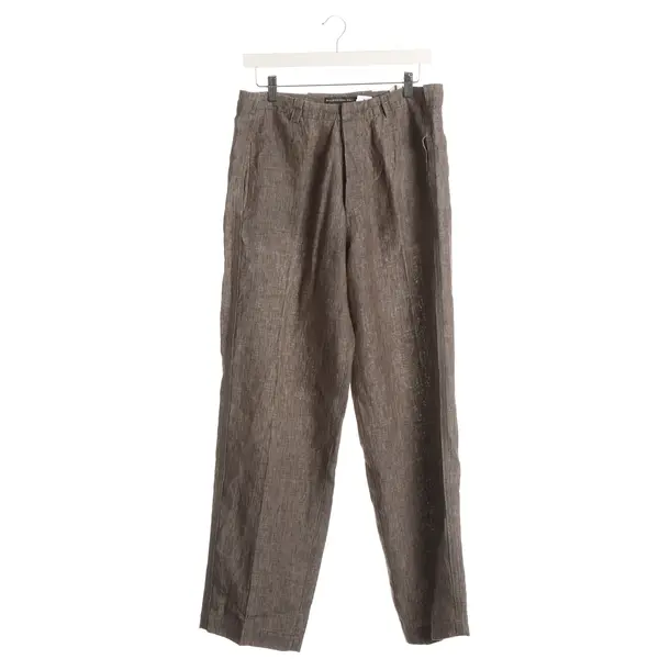 Hose, in Braun, Leinen, Balenciaga