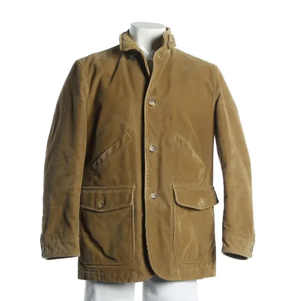 Mid-Season Jacket, in Camel, Cotton, Fay