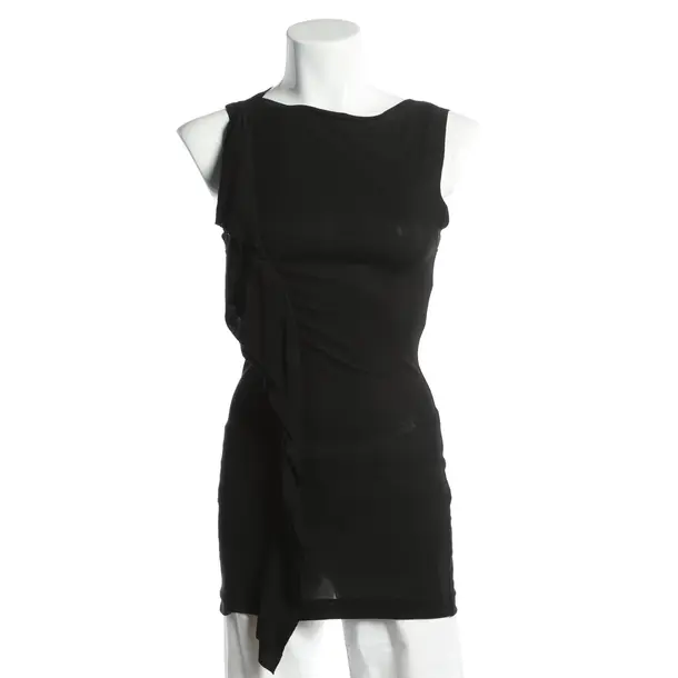 Top, in Black, Polyester, Jean Paul Gaultier