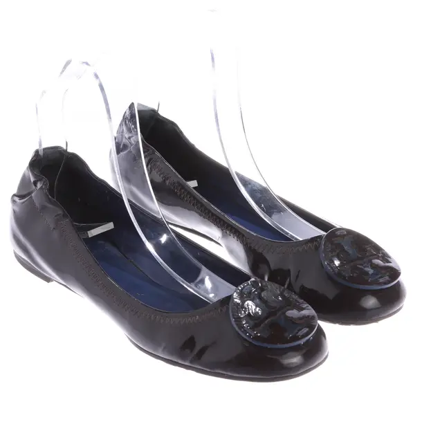 Ballerinas, in Dunkelbraun, Tory Burch