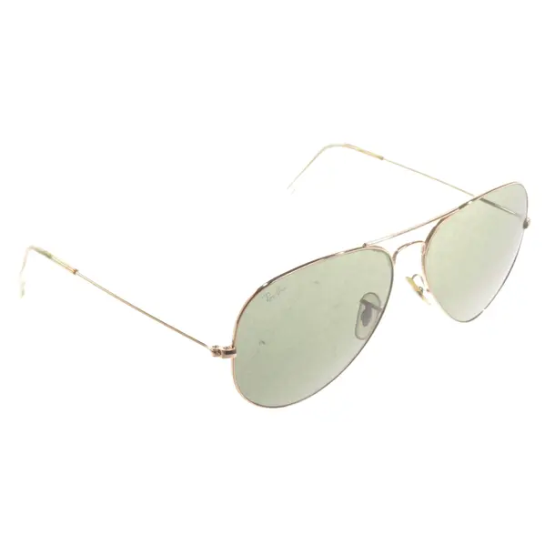 Sonnenbrille, in Gold, Kunststoff / Metall, Ray Ban