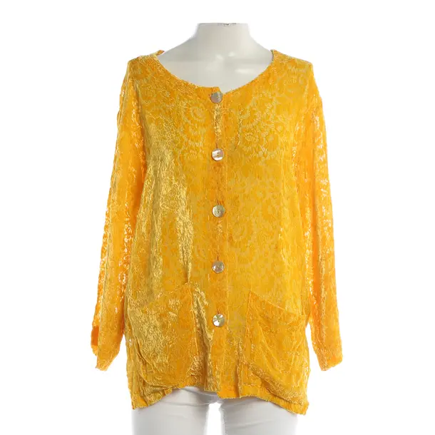 Blouse, in Yellow, Viscose, Kenzo