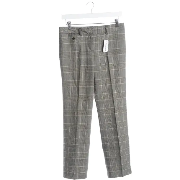 Pants, in Gray, Wool, Peserico