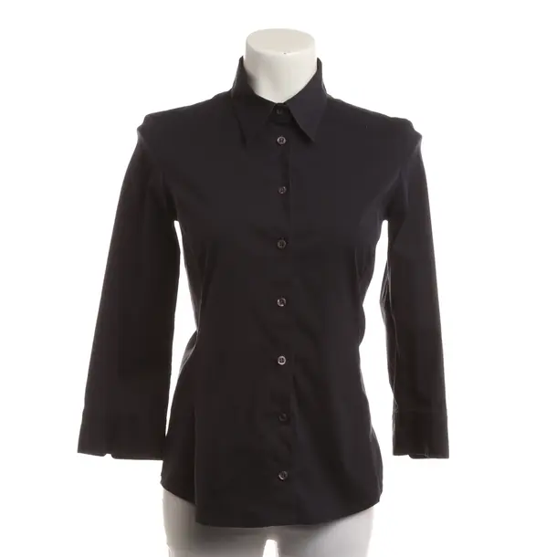 Bluse, in Schwarz, Baumwolle, Prada Linea Rossa