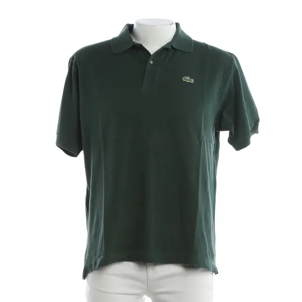 Poloshirt, in Dunkelgrün, Baumwolle, Lacoste