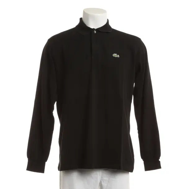 Long Sleeve Shirt, in Black, Cotton, Lacoste