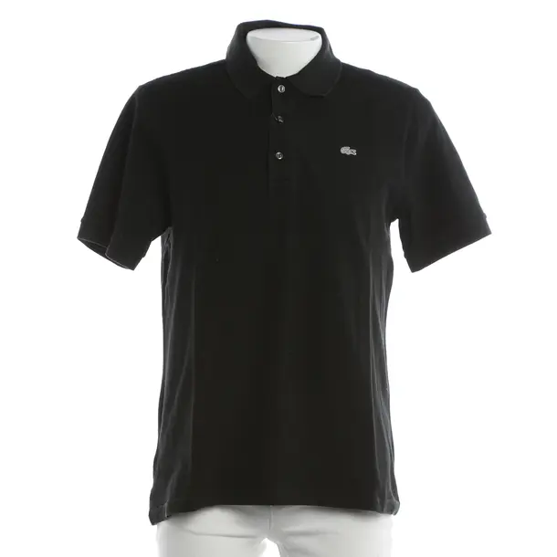 Polo Shirt, in Black, Cotton, Lacoste