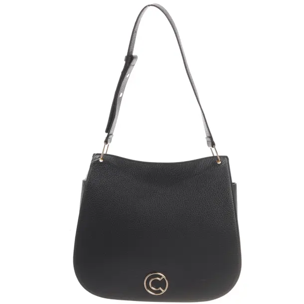 Shoulder Bag, in Navy, Leather, Coccinelle
