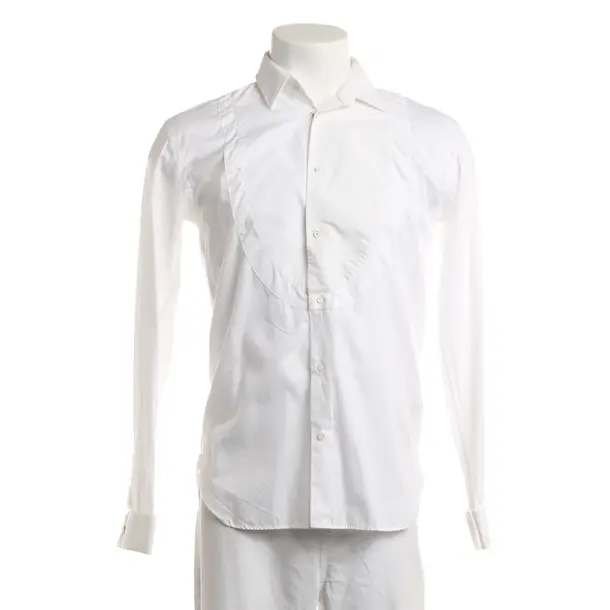 Shirt, in White, Cotton, Burberry