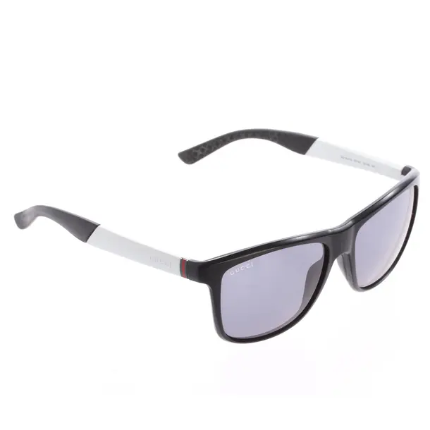 Sonnenbrille, in Schwarz, Kunststoff, Gucci