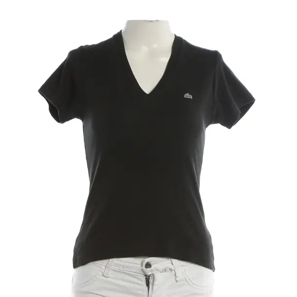 Shirt, in Black, Cotton, Lacoste