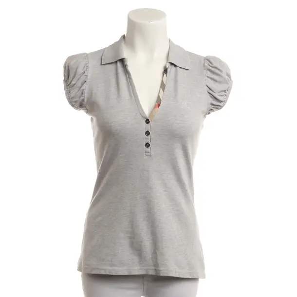Polo Shirt, in Gray, Cotton, Burberry Brit